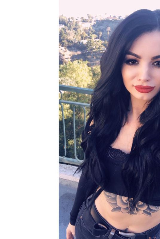 SARAYA-JADE BEVIS aka PAIGE - Instagram Pictures, December 2018