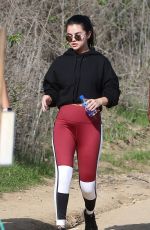 SELENA GOMES Hiking in Los Angeles 12/22/2018