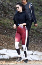 SELENA GOMES Hiking in Los Angeles 12/22/2018