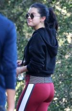 SELENA GOMES Hiking in Los Angeles 12/22/2018