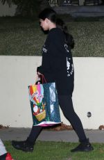 SELENA GOMES Leaves a Friend