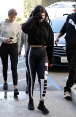 SELENA GOMEZ Arrives at a Gym in Los Angeles 12/31/2018