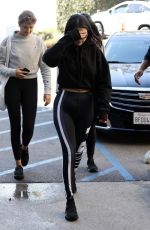 SELENA GOMEZ Arrives at a Gym in Los Angeles 12/31/2018