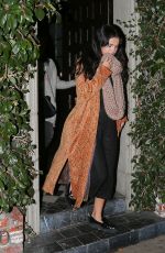 SELENA GOMEZ at Firefly in Los Angeles 12/20/2018