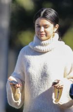 SELENA GOMEZ at Sunday Church Services in Los Angeles 12/30/2018