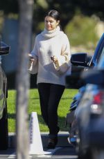 SELENA GOMEZ at Sunday Church Services in Los Angeles 12/30/2018