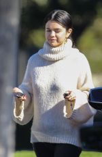 SELENA GOMEZ at Sunday Church Services in Los Angeles 12/30/2018