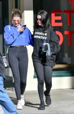 SELENA GOMEZ Leaves Pilates Class in Los Angeles 12/28/2018