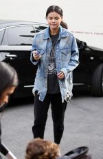 SELENA GOMEZ Out and About in Los Angeles 12/12/2018