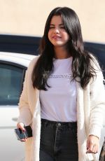 SELENA GOMEZ Out for Lunch in Los Angeles 12/23/2018