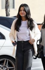 SELENA GOMEZ Out for Lunch in Los Angeles 12/23/2018