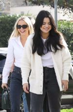 SELENA GOMEZ Out for Lunch in Los Angeles 12/23/2018