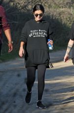 SELENA GOMEZ Out Hiking in Los Angeles 12/21/2018