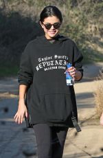 SELENA GOMEZ Out Hiking in Los Angeles 12/21/2018