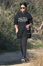 SELENA GOMEZ Out Hiking in Los Angeles 12/21/2018