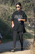 SELENA GOMEZ Out Hiking in Los Angeles 12/21/2018