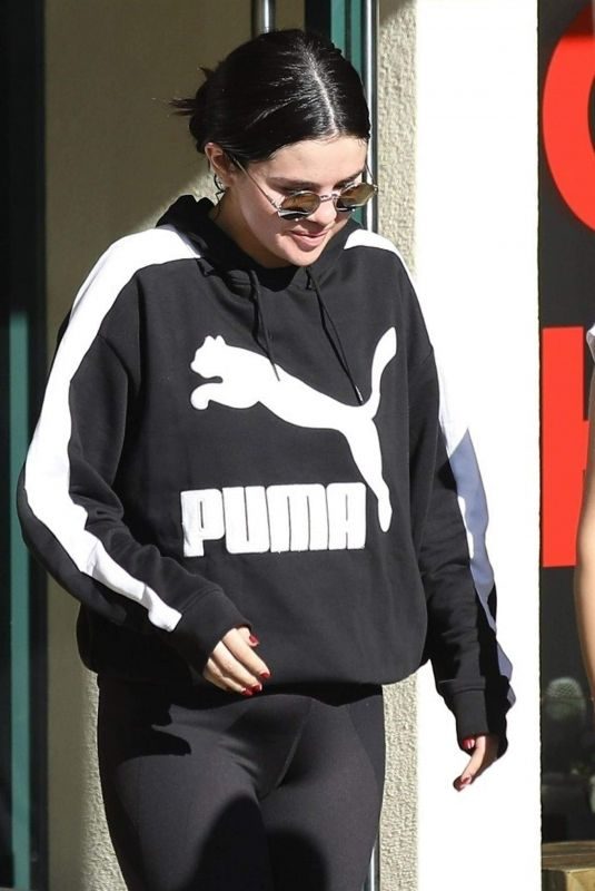 SELENA GOMEZ Out in Hollywood 12/27/2018