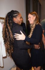 SERENA WILLIAMS and CAROLINE WOZNIACKI at Serena Williams Pop Up at Art Basel in Miami 12/05/2018
