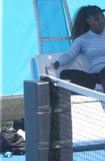 SERENA WILLIAMS at Training Session in Perth 12/30/2018