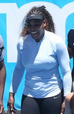SERENA WILLIAMS at Training Session in Perth 12/30/2018