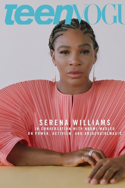 SERENA WILLIAMS for Teen Vogue Magazine, December 2018