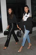 SHANINA SHAIK and NICOLE WILLIAMS Leaves Catch LA in West Hollywood 12/12/2018