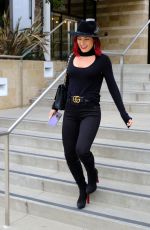 SHARNA BURGESS Out and About in Los Angeles 12/14/2018