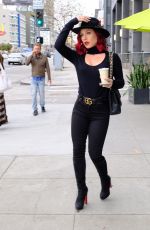 SHARNA BURGESS Out and About in Los Angeles 12/14/2018