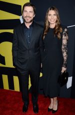 SIBI BLAZIC and Christian Bale at Vice Premiere in Los Angeles 12/11/2018