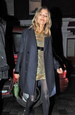 SIENNA MILLER at Chiltern Firehouse in London 12/19/2018