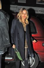 SIENNA MILLER at Chiltern Firehouse in London 12/19/2018