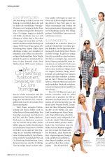 SIENNA MILLER in Instyle Magazine, Germany January 2019