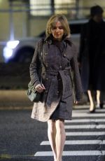 SIENNA MILLER on the Set of The Loudest Voice in the Room in New York 12/07/2018