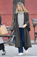 SIENNA MILLER Out and About in New York 12/05/2018