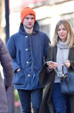 SIENNA MILLER Out and About in New York 12/05/2018