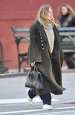 SIENNA MILLER Out and About in New York 12/05/2018