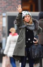 SIENNA MILLER Out and About in New York 12/11/2018