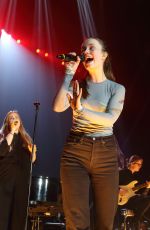 SIGRID at Streets of London Fundraiser Charity Concert at Wembley Arena 12/20/2018