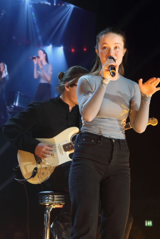 SIGRID at Streets of London Fundraiser Charity Concert at Wembley Arena 12/20/2018