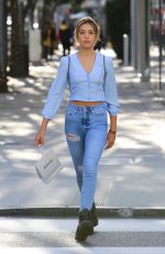 SISTINE ROSE STALLONE in Denim Out in Beverly Hills 12/18/2018