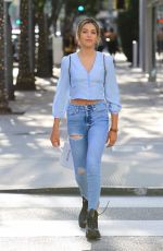 SISTINE ROSE STALLONE in Denim Out in Beverly Hills 12/18/2018