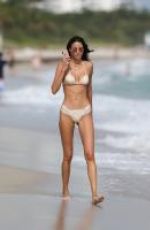 SOFIA RESING in Bikini at a Beach in Miami 12/09/2018