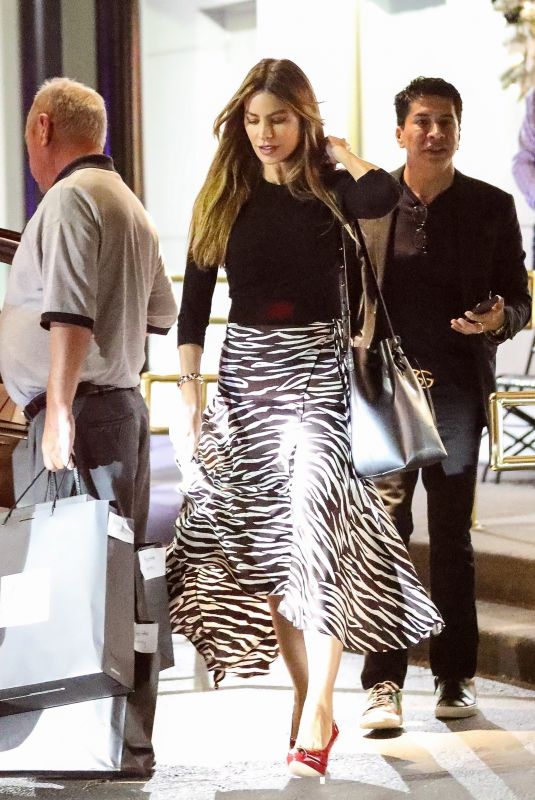 SOFIA VERGARA Out and About in Beverly Hills 12/01/2018