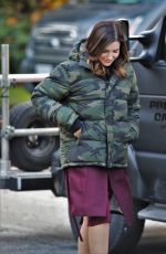 SOPHIA BUSH on the Set of Surveillance 11/30/2018