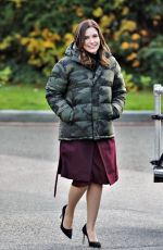 SOPHIA BUSH on the Set of Surveillance 11/30/2018