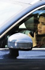 SOPHIA BUSH on the Set of Surveillance 11/30/2018