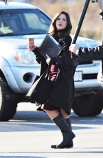 SOPHIA BUSH on the Set of Surveillance in Vancouver 12/03/2018