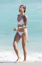 SOPHIA THOMALLA in Bikini at a Beach in Miami 12/30/2018