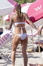 SOPHIA THOMALLA in Bikini at a Beach in Miami 12/30/2018