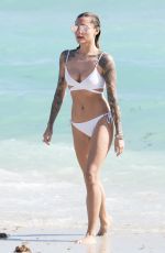 SOPHIA THOMALLA in Bikini at a Beach in Miami 12/30/2018